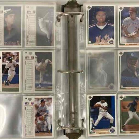 Binder of Baseball Cards - Picture 10 of 13